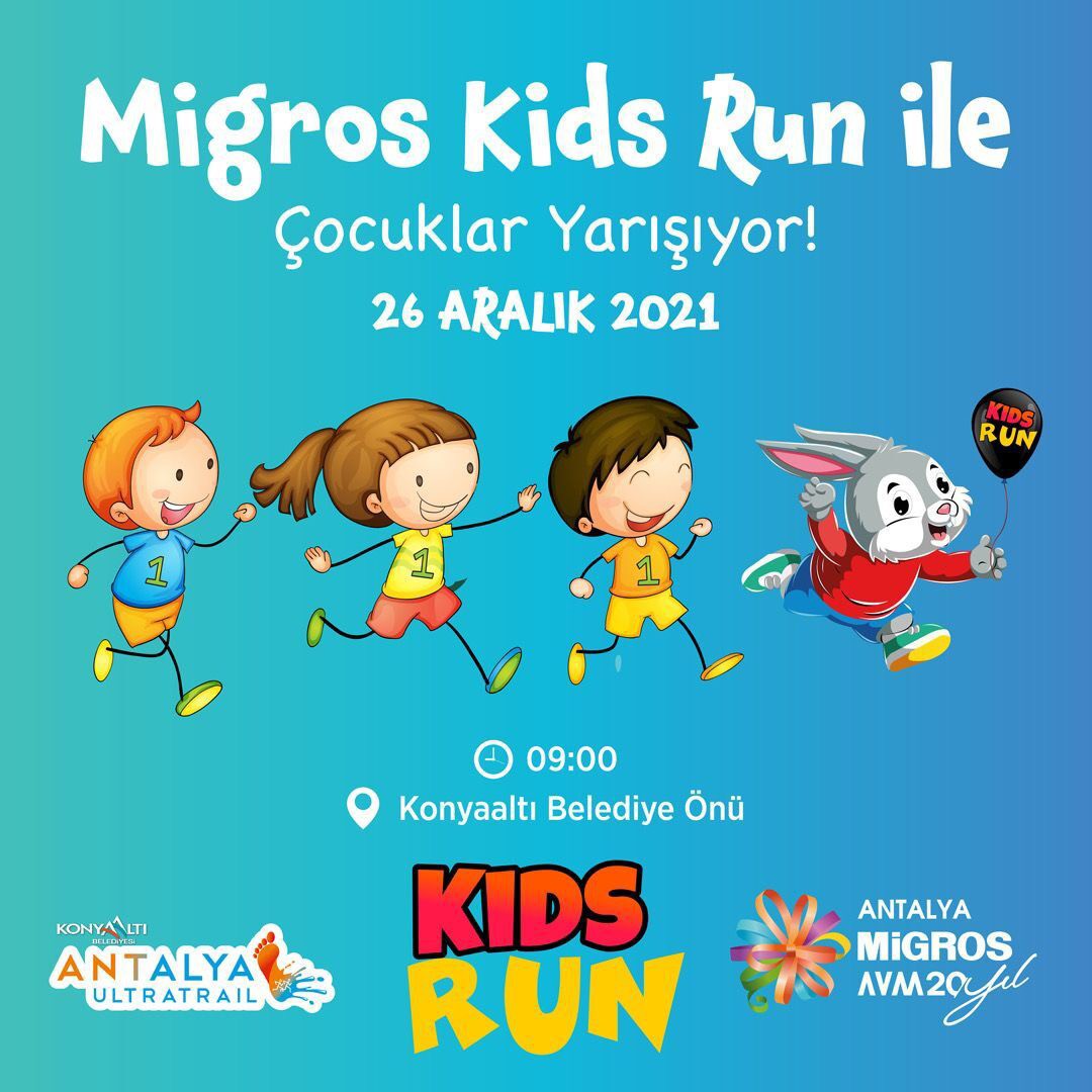 Migros Kids Run ile Çocuklar Yarışıyor!