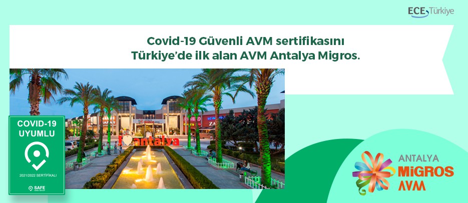Covid - 19 Güvenli AVM Sertifikası