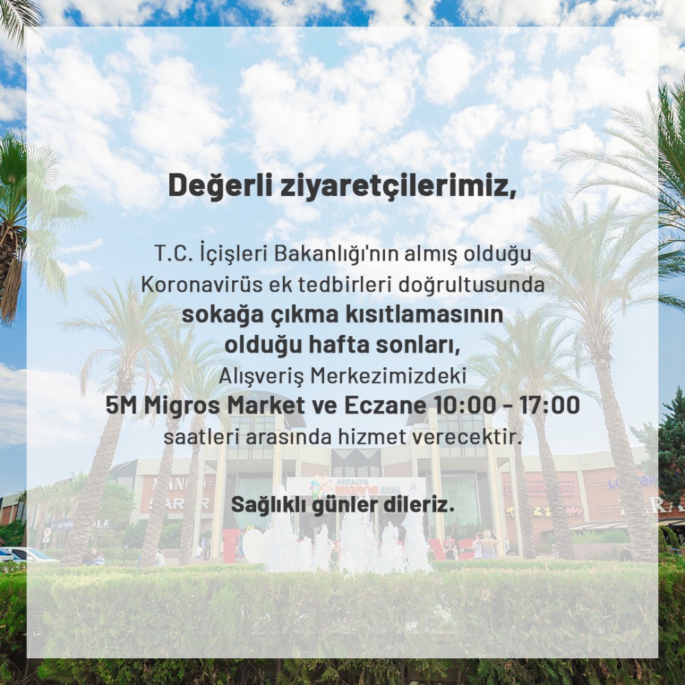 Antalya Migros AVM 