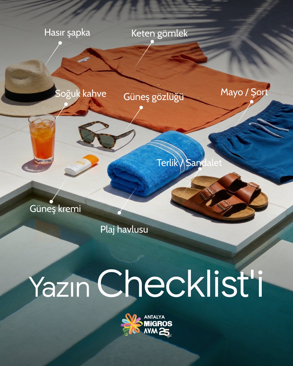 Yazın En G&uuml;zel Par&ccedil;aları Antalya Migros AVM'de