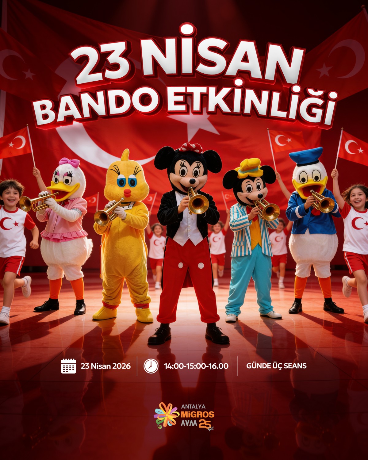 23 NİSAN BANDO ETKİNLİĞİ